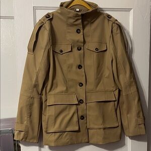 Zara Brown Utility Jacket